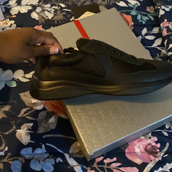 Prada sneakers I got for my husband but they were too big and I am terrible - Picture 2 of 4